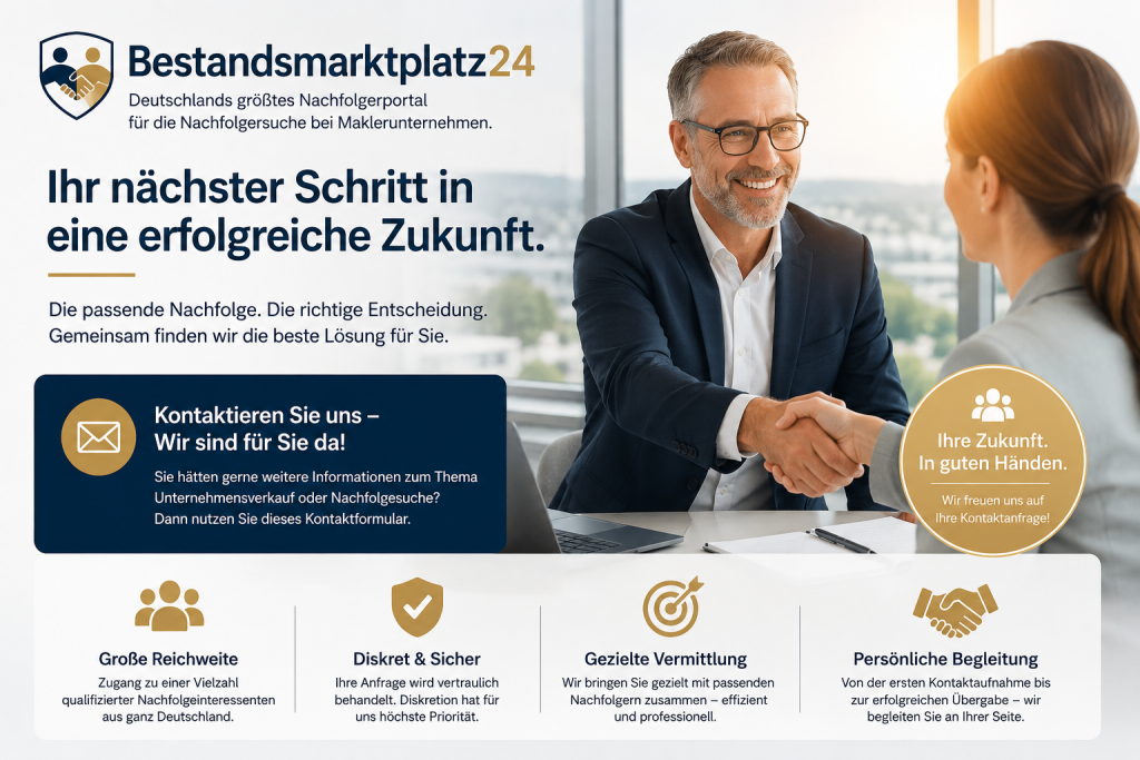 Bestandsmarktplatz 24 deutschlands größtes Nachfolgeportal für Maklerbestände