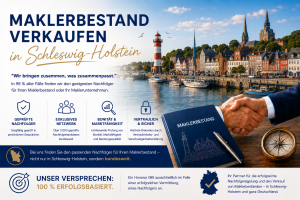 Maklerbestand verkaufen in Schleswig-Holstein TOP Nachfolger aus der Region