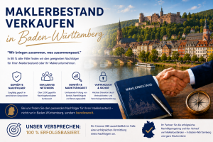 Maklerbestand verkaufen in Baden-Württemberg TOP Nachfolger aus der Region