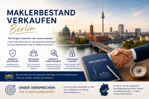 Maklerbestand verkaufen in Berlin Top Nachfolger aus der Region