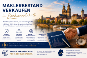 Maklerbestand verkaufen in Sachsen-Anhalt TOP Nachfolger aus der Region