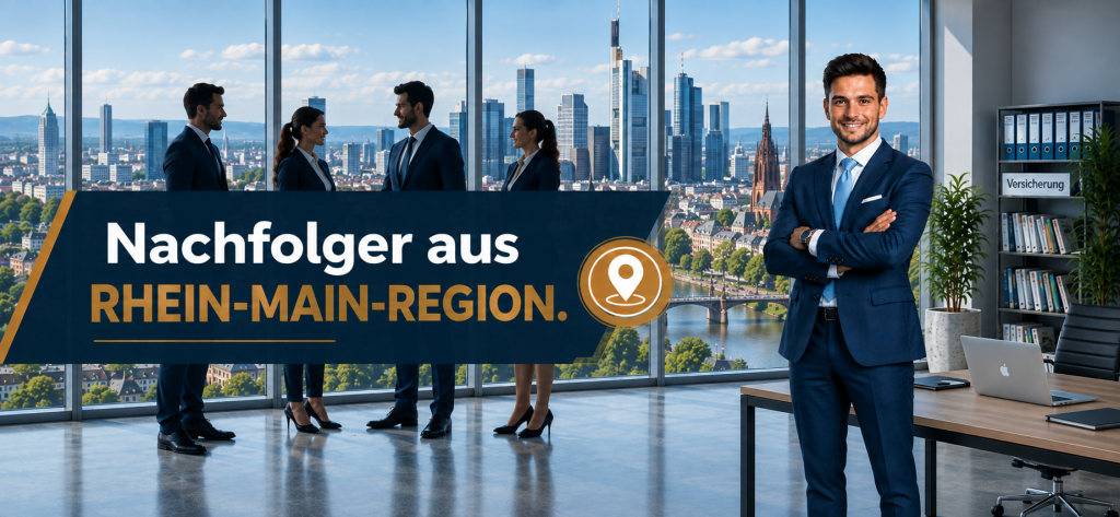 Maklerbestand verkaufen Rhein-Main-Region an einen geeigneten Nachfolger – Bestandsmarktplatz 24: